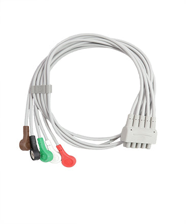 GE Multi-Link ECG Leadwire (411202-001, 210383-001)
