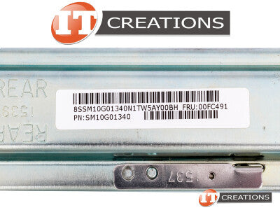 Lenovo Gen 5 Slide Rail Kit for ThinkServer RD350 RD550 4-Post Rack