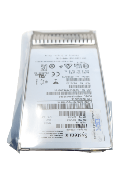 00FN390 00FN389 IBM 400GB 12G 2.5" SAS-SSD MLC G3HS Drive