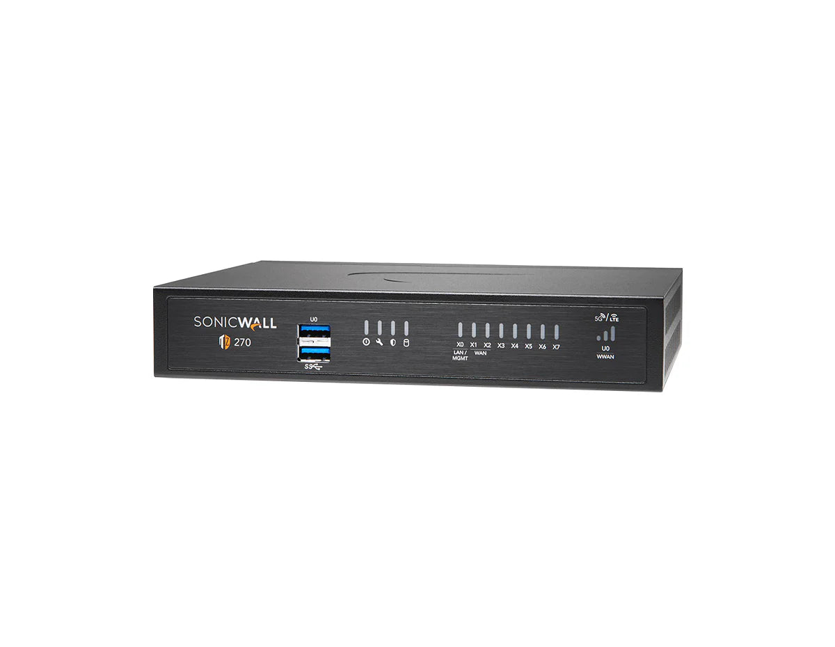 SonicWall TZ270 3YR Firewall - Rear View | Alo Tech Solutions