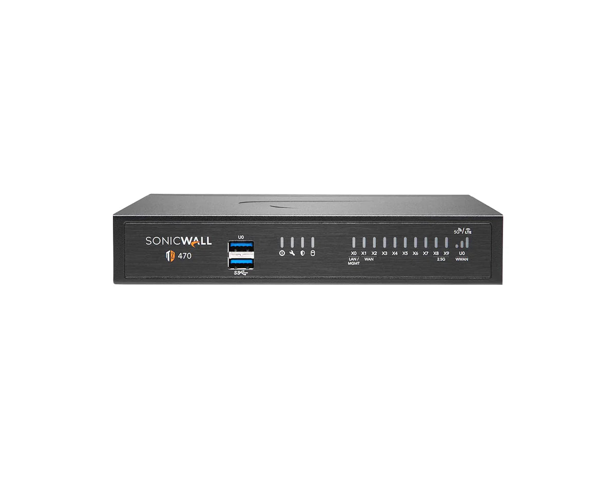SonicWall TZ470 Appliance Only Firewall (02-SSC-2829