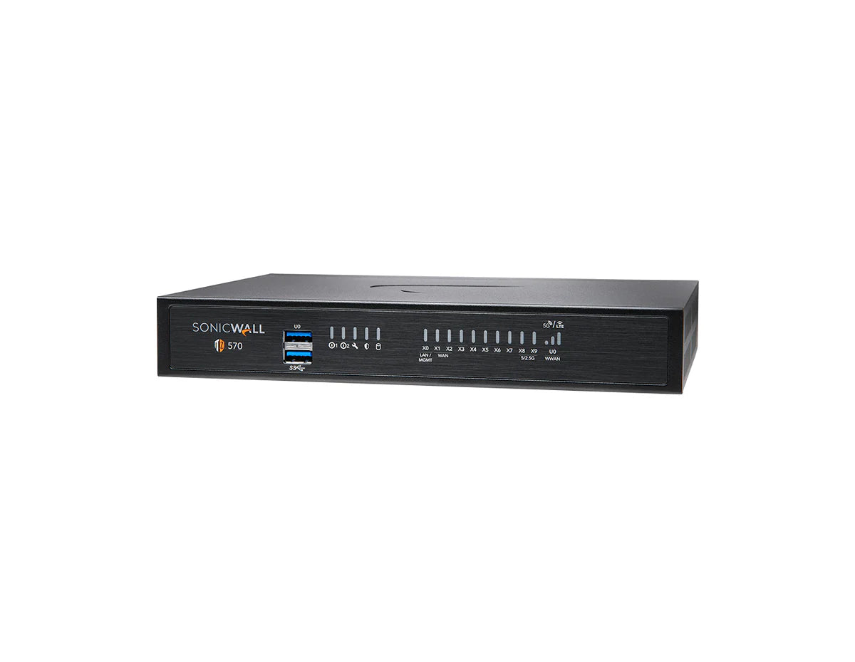 SonicWall TZ570 3YR Firewall - Rear View | Alo Tech Solutions