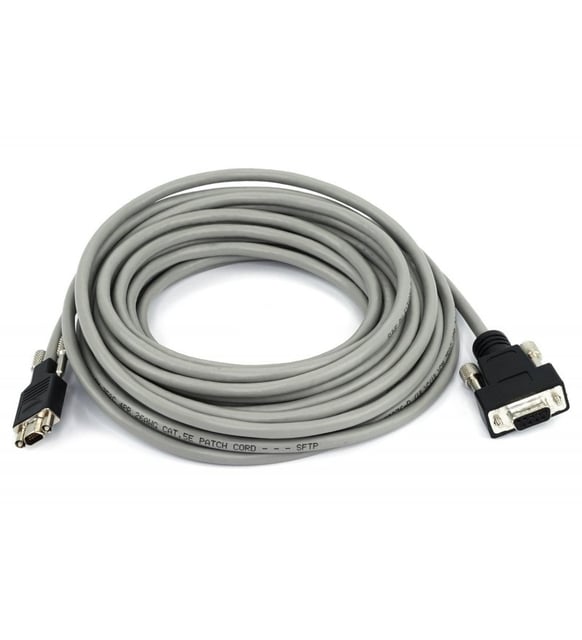 038-003-084 Modem Nulo Micro-DB9 para DB9/F Cabo Serial Rev A07 Cabo