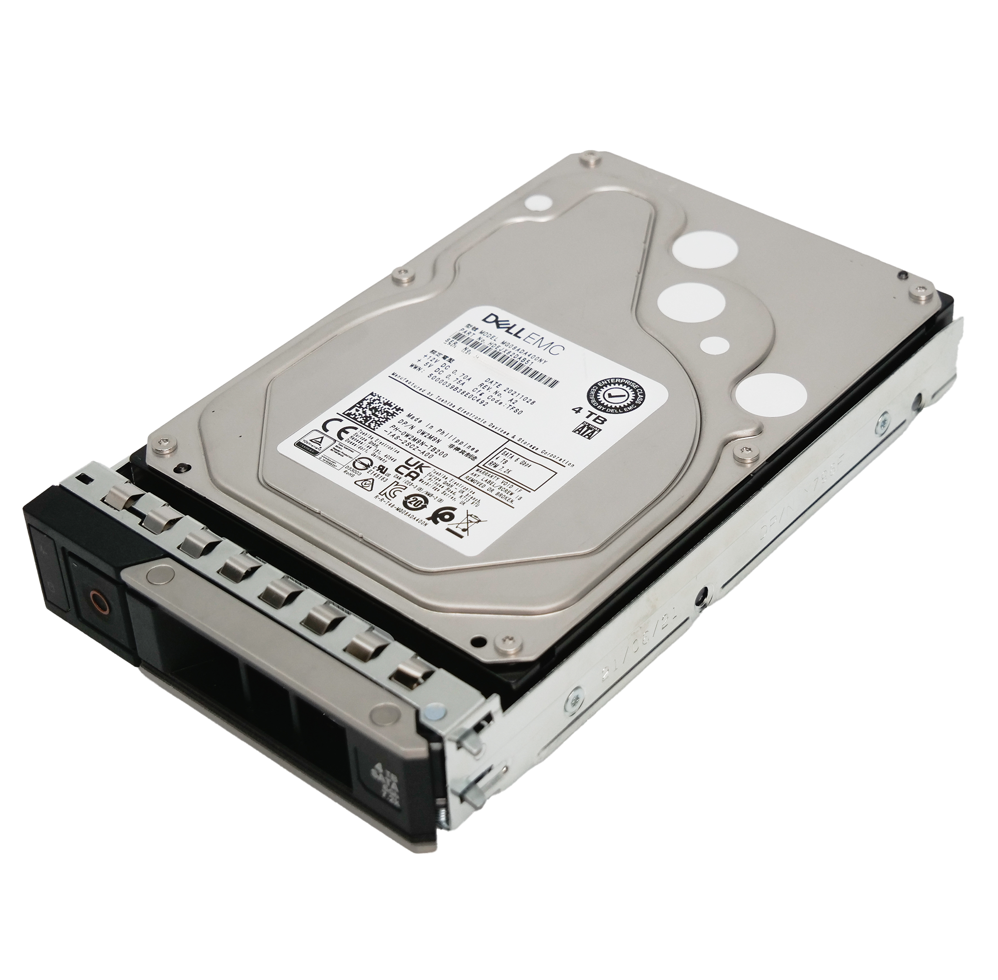 Dell G14 0W2M9N 4TB 7.2K RPM SATA 6Gb/s 512n 3.5in Hard Drive