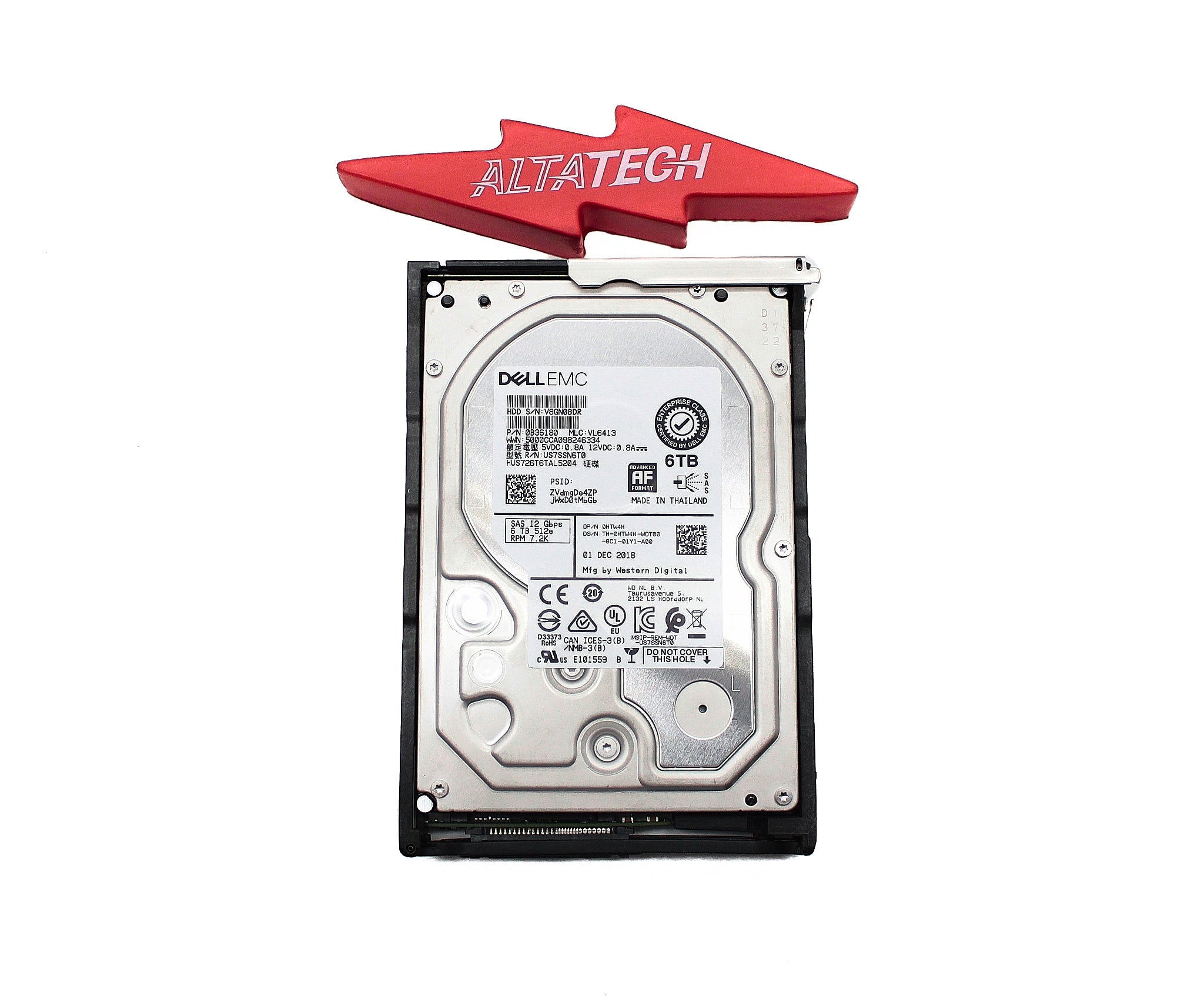 10GTEK HTW4H-CML 6TB 7.2K 3.5 SAS 12G Value level Firmware