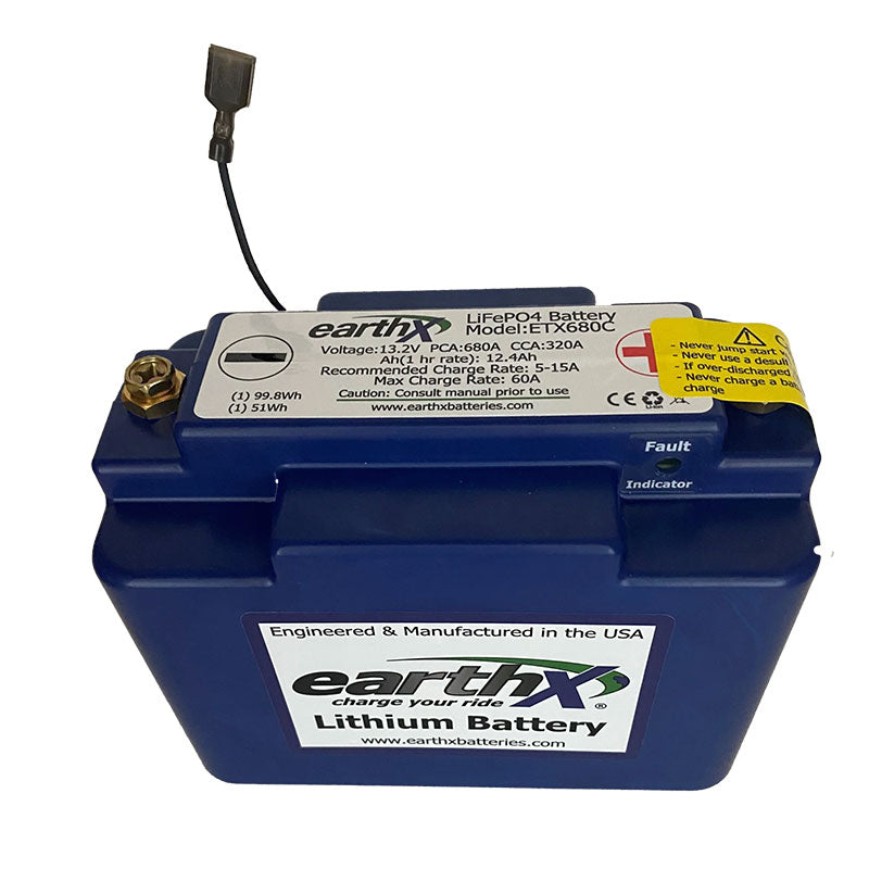 EarthX ETX680C Lithium Aircraft Battery