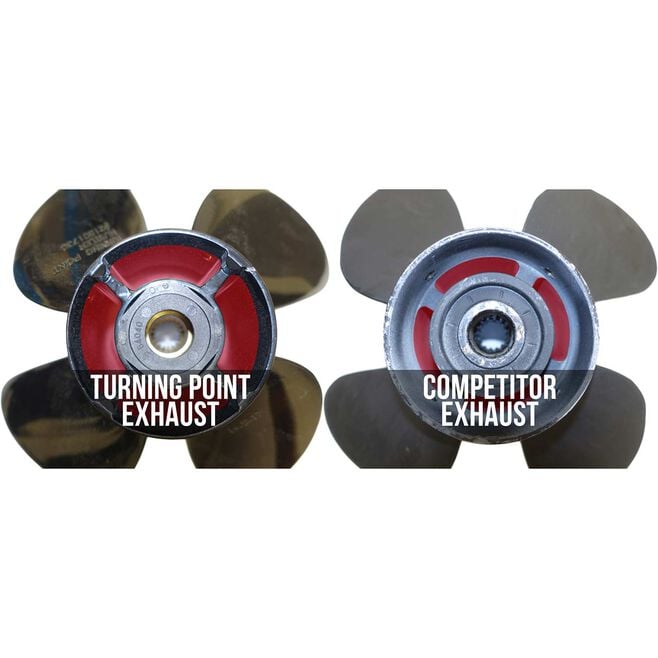 Turning Point Propellers 21211310 Hustler Propeller 10.375x13, 3-Blade Aluminum, RH Rotation (Standard)