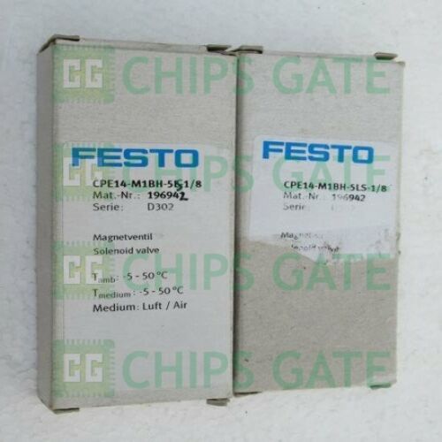 FESTO CPE14-M1BH-5LS-1/8 Solenoid Valve