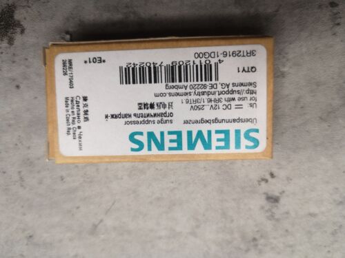 Siemens 3RT2916-1DG00 SIRIUS Surge Suppressor