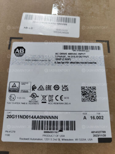 20G11ND014AA0NNNNN Allen-Bradley
