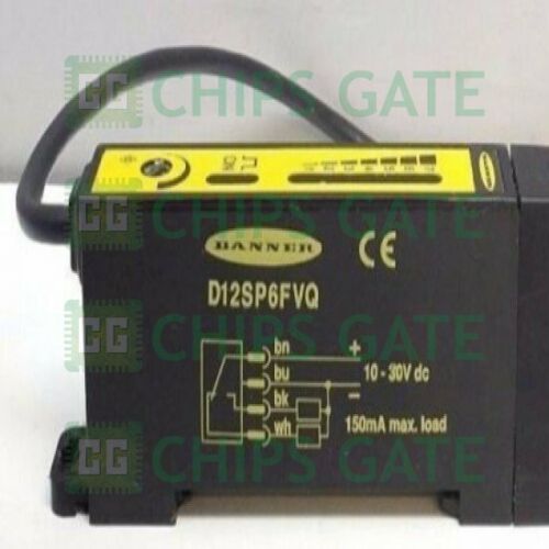 BANNER Sensor D12SP6FVQ
