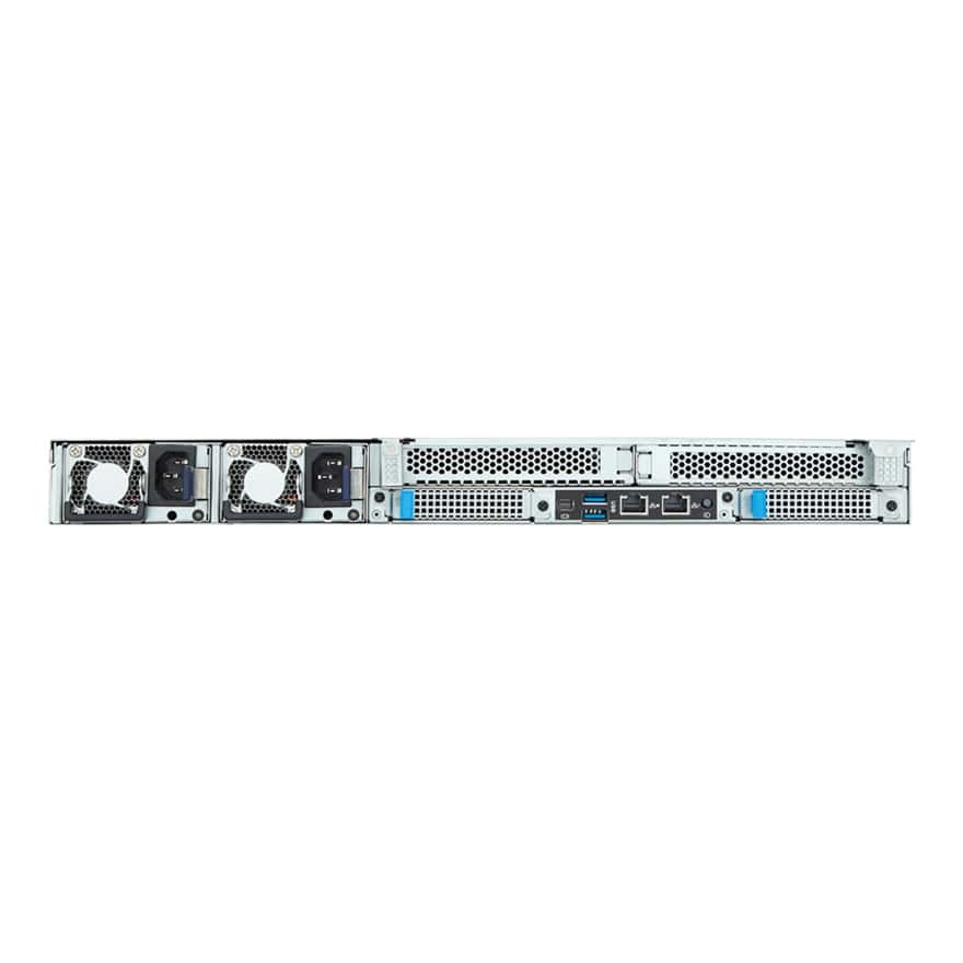 Gigabyte E163-Z30 1U Rackmount Single Socket 4th Gen AMD GENOA Server - Short Depth Edge Platform - 2x Hot-Swap Bays - Redundant PSU