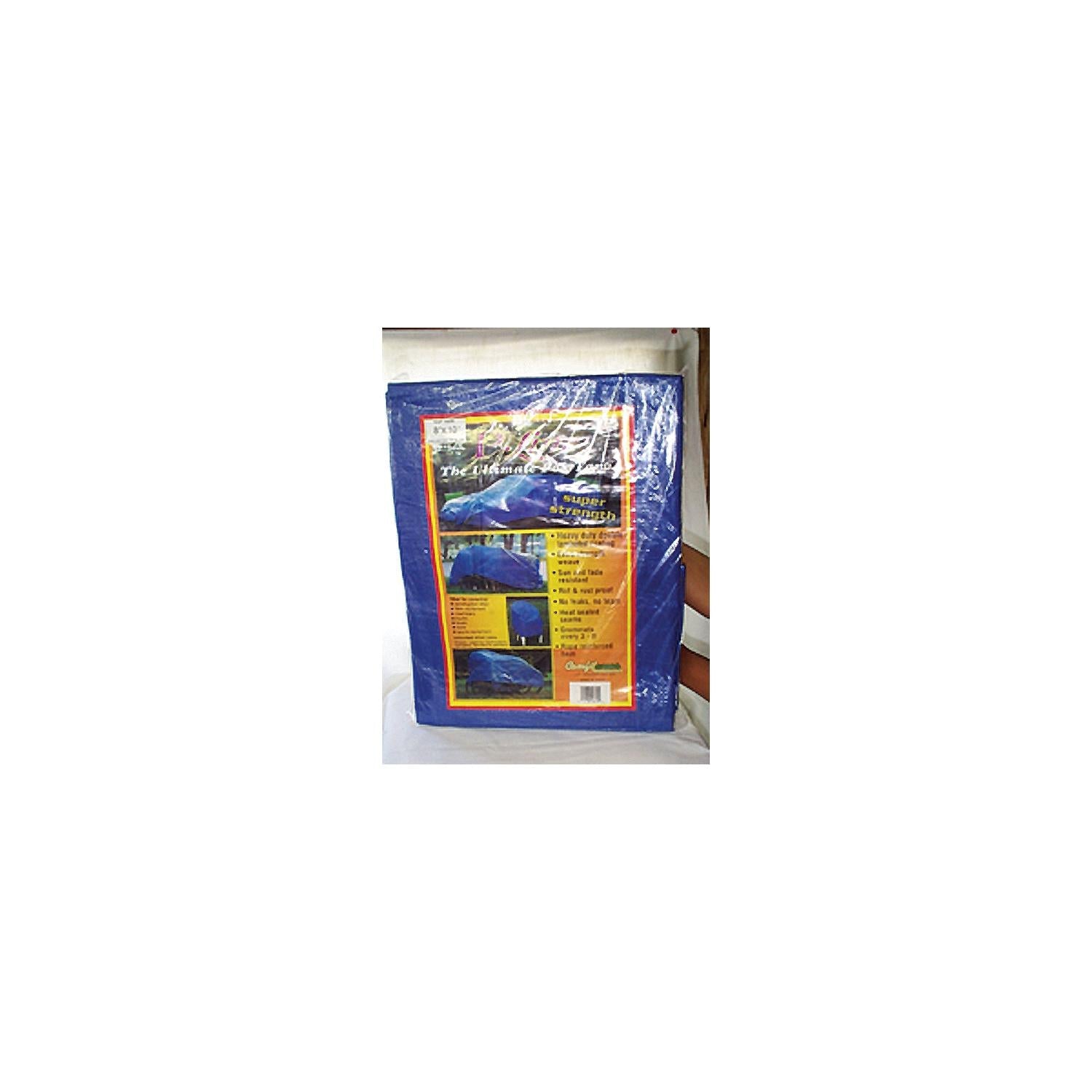 Blue Vinyl Tarp, 50' X 100'