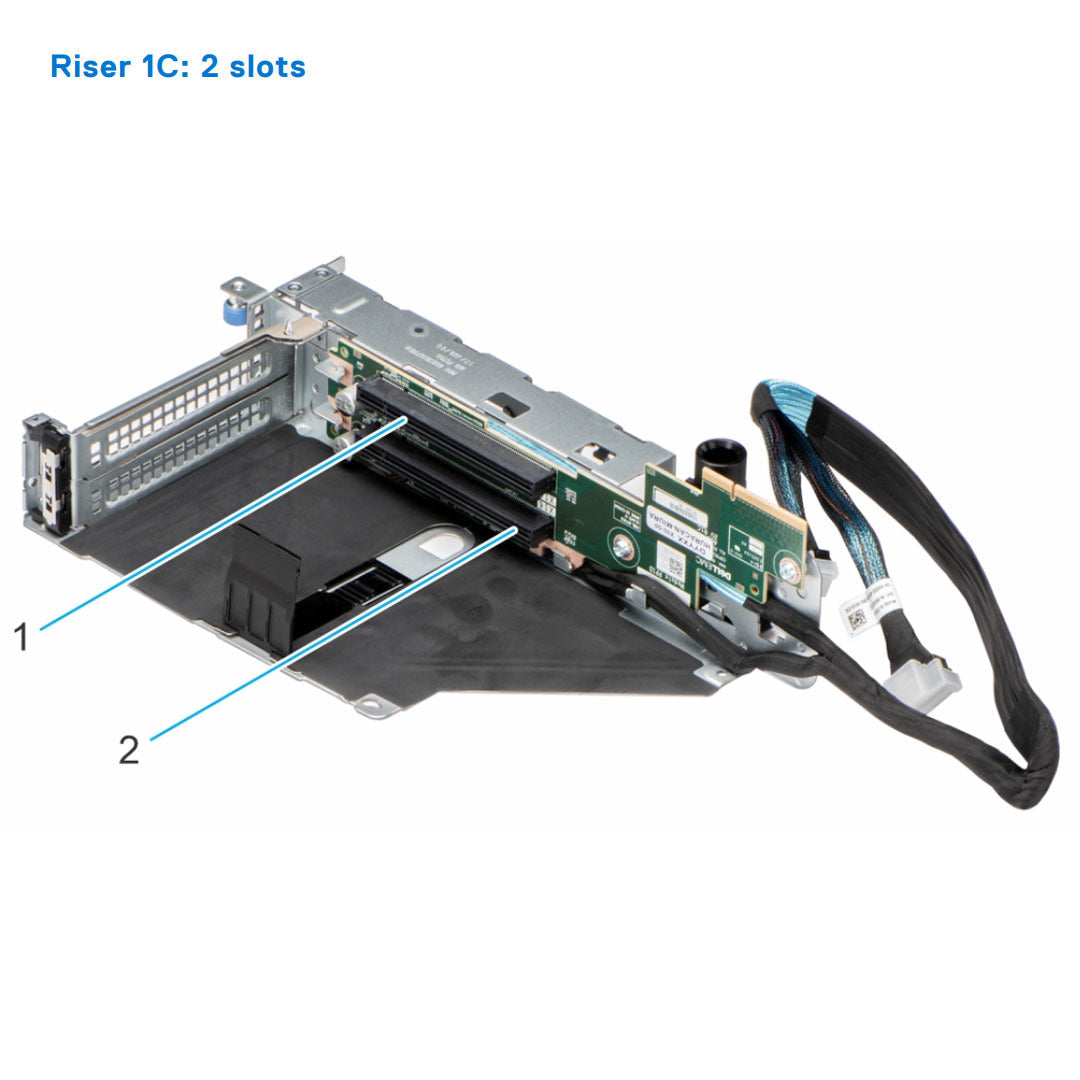 DYYXX — Riser 1C: 2 Slot | Dell PowerEdge R750