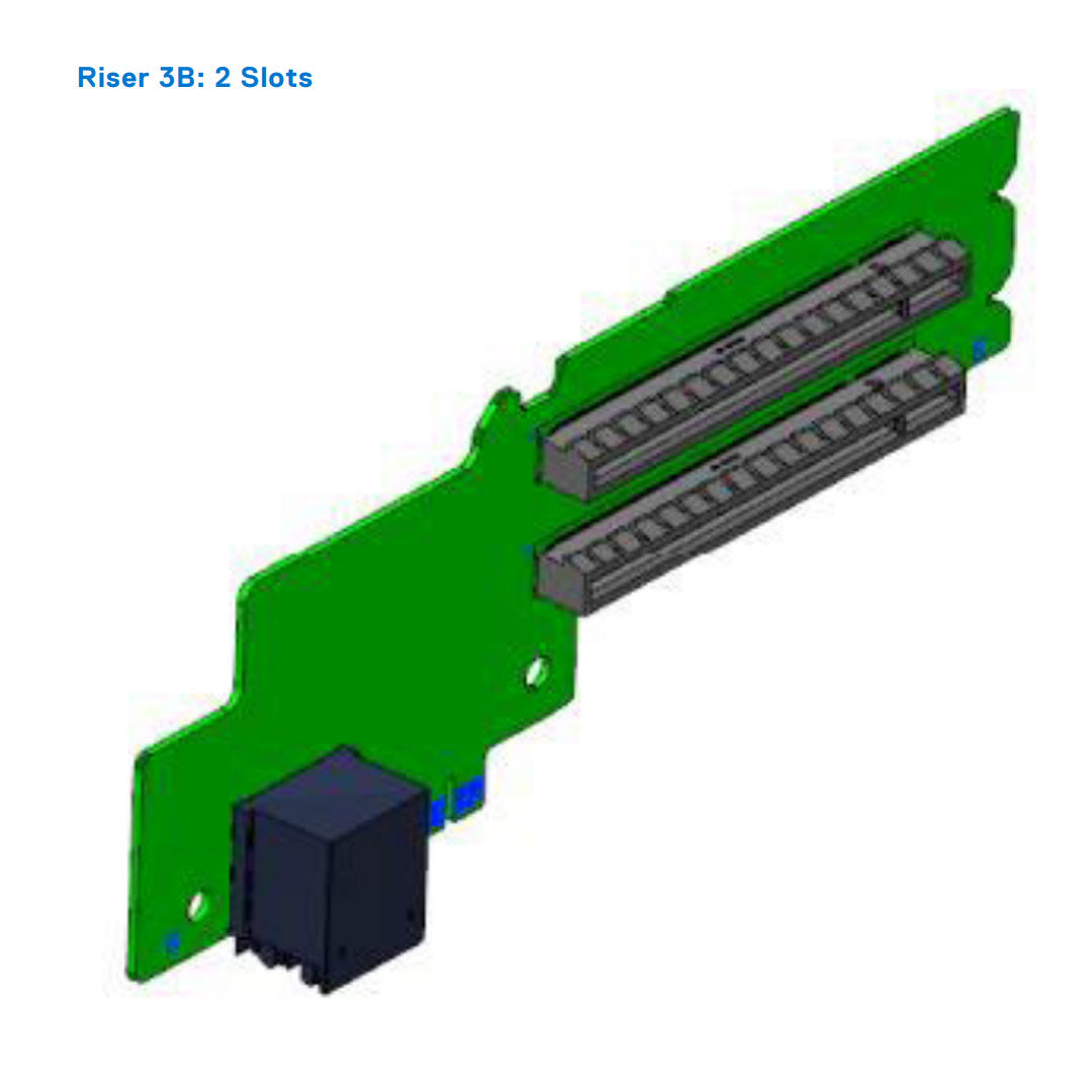 5W43G — Riser 3B: 2 Slots | Dell PowerEdge R750