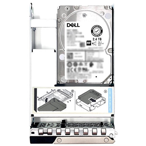 Dell 2.4TB 10K RPM 3.5 inch 12Gbps SAS hybrid hard drive for Poweredge servers