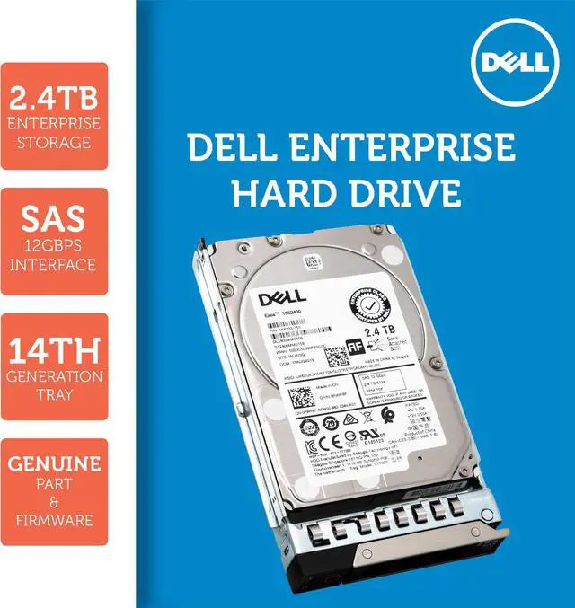 Dell 401-ABHQ 2.4TB 10000 RPM SAS 12Gb/s 2.5" Internal Hard Drive