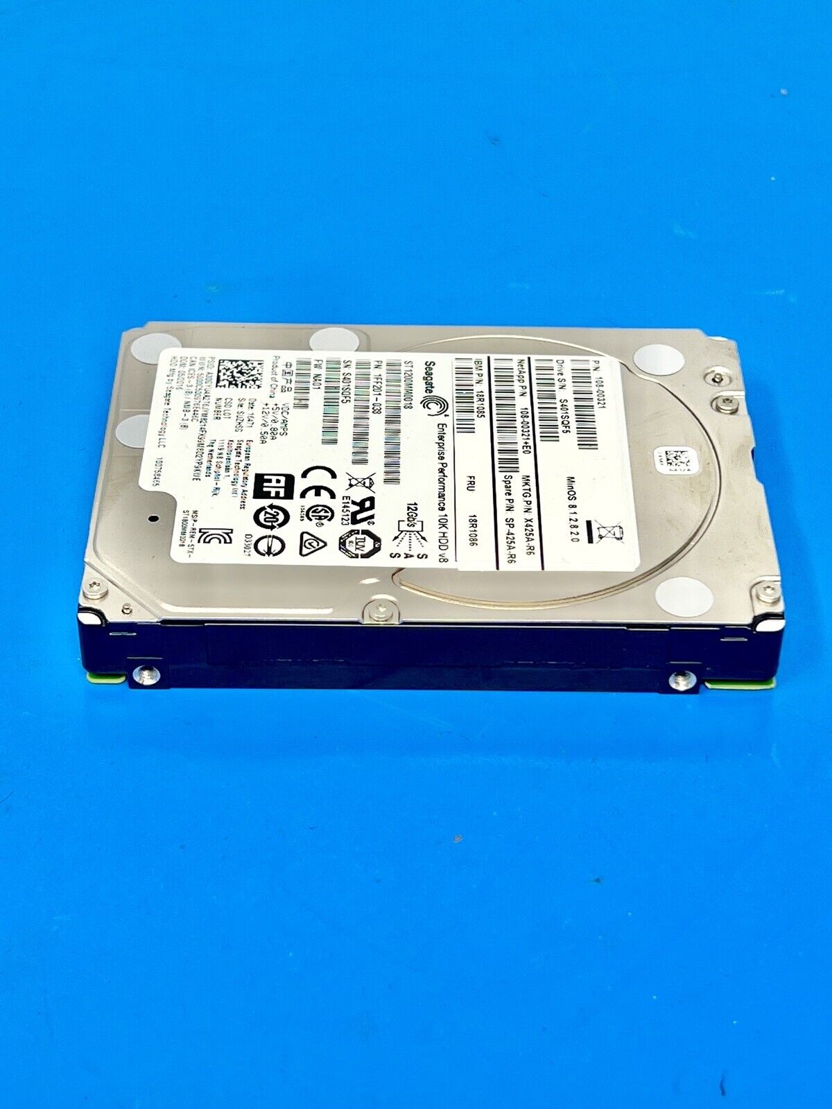 1FF200-039 - Seagate Enterprise Performance 10K.8 1.2TB 10000RPM SAS 12Gb/s 128MB Cache (512n) Disco rígido de 2,5 polegadas