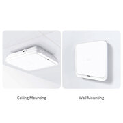 AP-N505, Cloud Managed Wi-Fi 6 802.11ax 3000 Mbps Indoor Access Point, Seamless Roaming & 2 × 2 MU-MIMO Dual Radios, Manageable via Airware, Controller or Standalone (Without PoE Injector