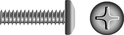 Seachoice SC0828 Phillips Machine Screw Pan Head. 1/4"-20 x 1-3/4"
