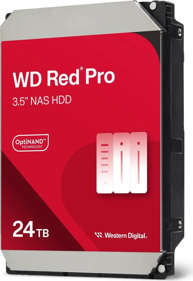 Alt view image 3 of 7 - WD Red Pro WD240KFGX 24TB 7200 RPM 512MB Cache SATA 6.0Gb/s 3.5" Hard Drives