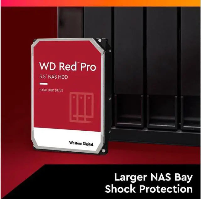Western Digital Red Pro WD241KFGX 24TB 7200 RPM 512MB Cache SATA 6.0Gb/s 3.5" HD OEM