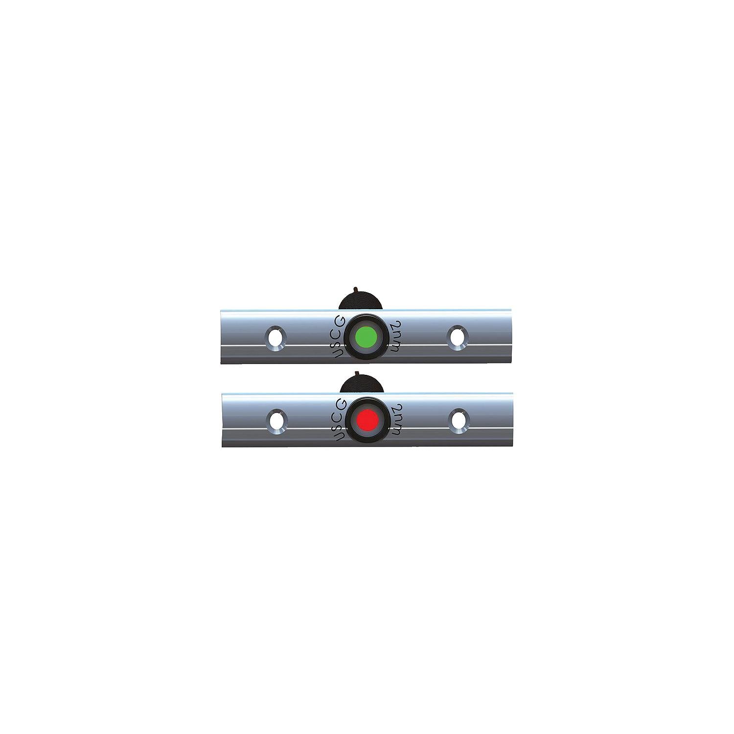 Taco Metals F38-6810B-1 Taco 4" Rub Rail Mounted LED Navigation Light Set