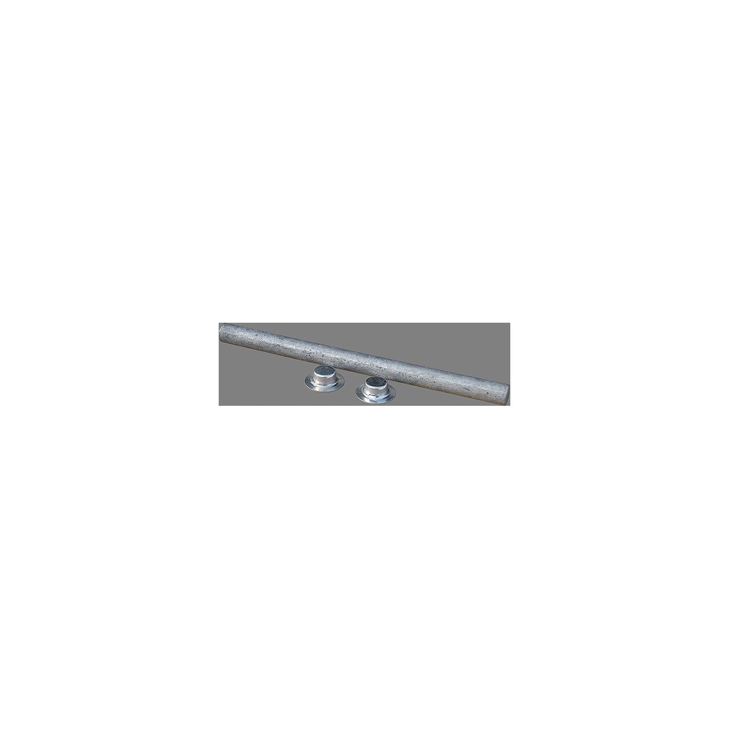 Tie Down Engineering 86189 Galvanized Roller Shaft w/Pal Nuts