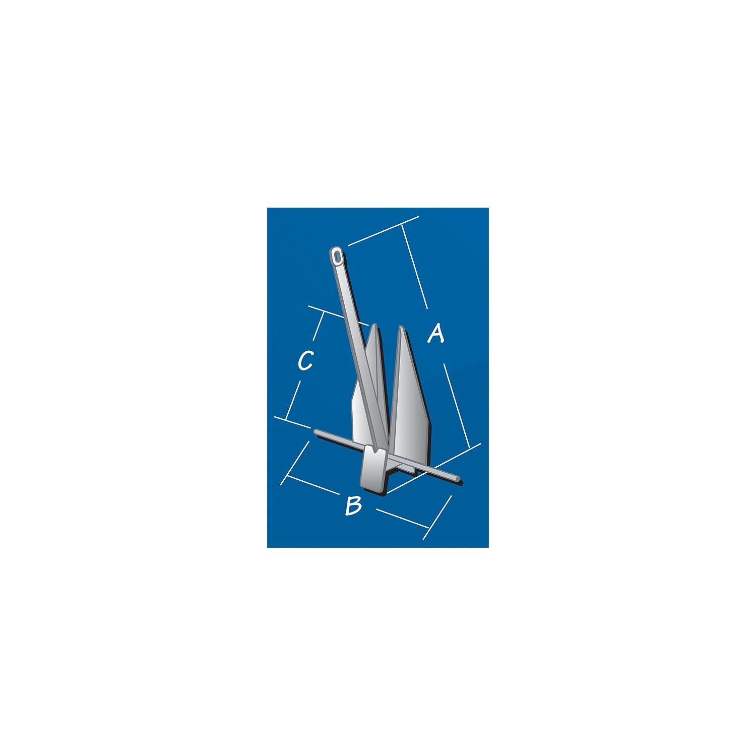 Tie Down Engineering 95065 65 Lb. Super Hooker Anchor