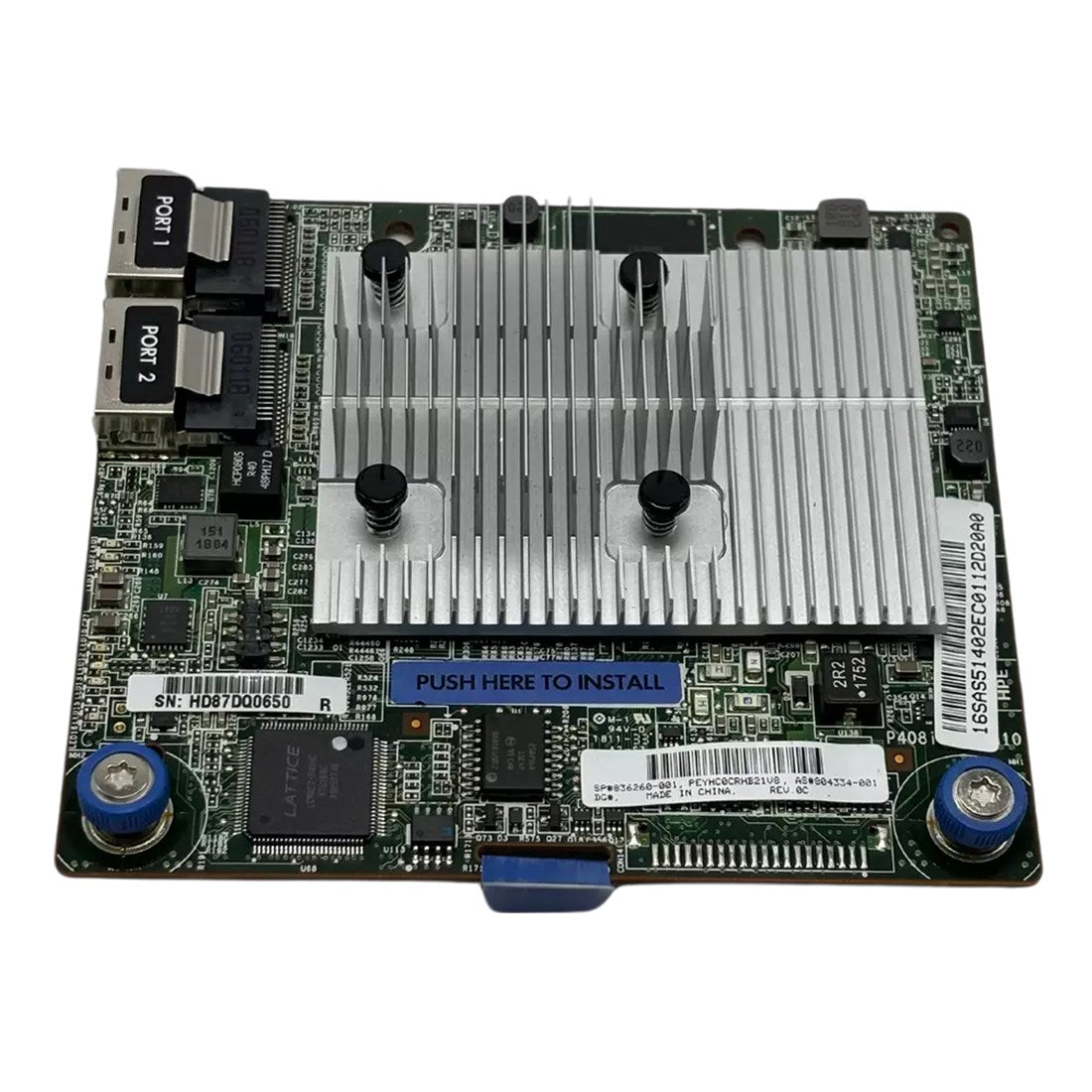 HPE 836260-001 Smart Array P408i-A SR Gen10 (8 Internal Lanes/2GB Cache 12G SAS Modular Controller New