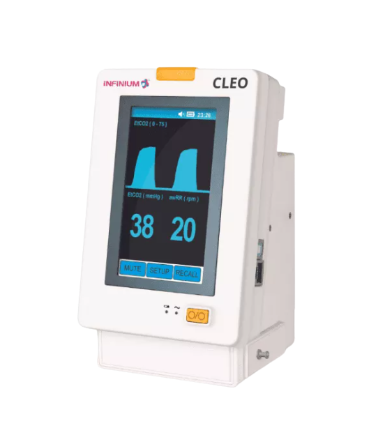 Infinium Cleo EtCO2 Monitor with Vitals