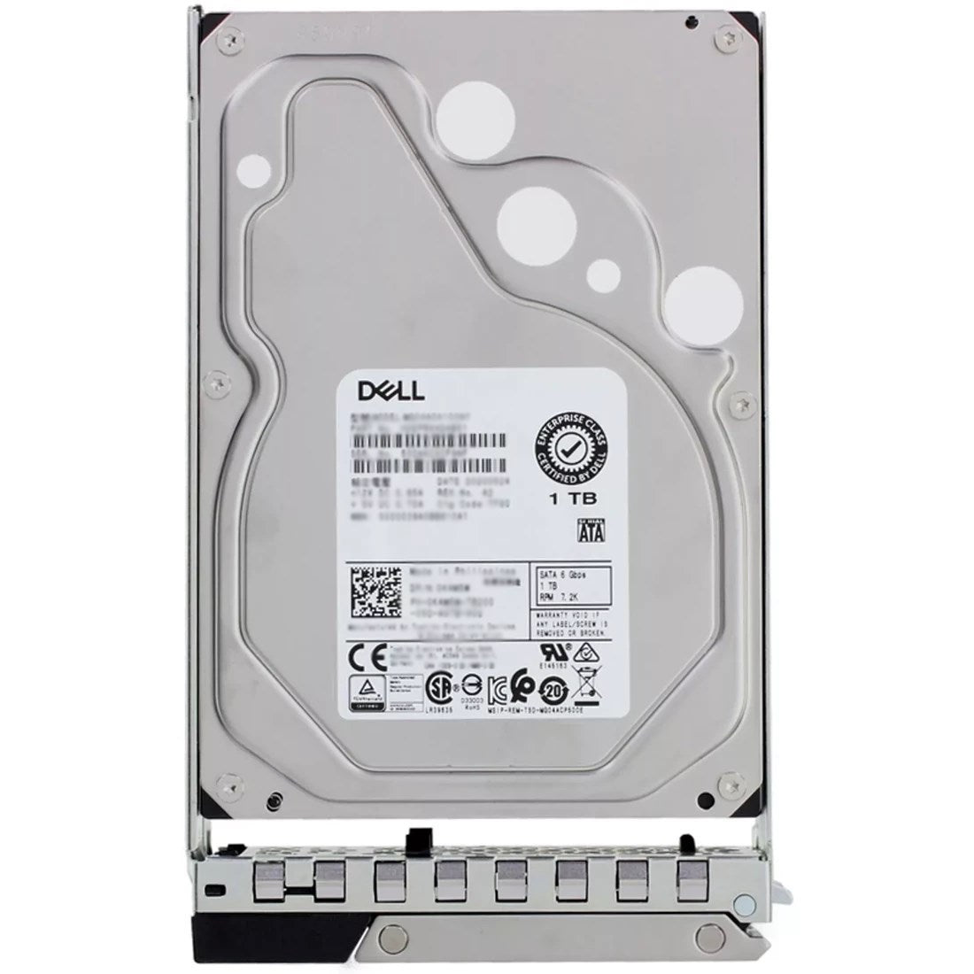 Dell 401-ABCZ 1TB 7.2K SATA 6Gbps 512n 3.5" Internal Hard Drive with 14G Tray