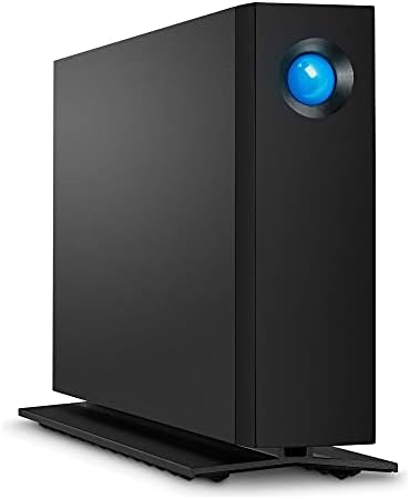 LaCie - STHA4000800 d2 Professional 4TB External Hard Drive Desktop HDD – USB-C USB 3.0 7200 RPM Enterprise Class Drives, 5 Year Warranty and Recovery Service (STHA4000800 Black