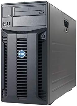 Dell PowerEdge T410 Tower Server, 2 x Intel Xeon 6 Core 2.66GHz, 32GB, 1.8TB SAS (Renewed)|B081QLF42K