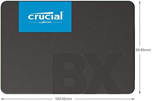 Crucial BX500 1TB 3D NAND SATA 2.5-Inch Internal SSD, up to 540MB/s - CT1000BX500SSD1, Solid State Drive