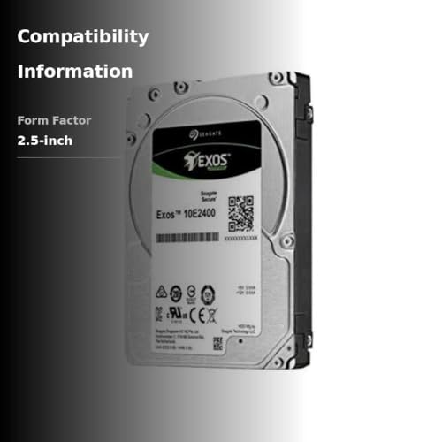 Seagate 2.4TB Exos 10E2400 2.5" SAS Hard Drive - 10000RPM, 256MB Cache