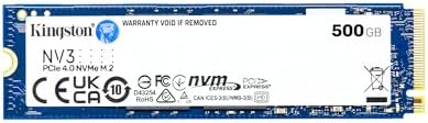 Kingston NV3 SNV3S/500G 500GB M.2 NVMe SSD - Front | Alo Tech Solutions