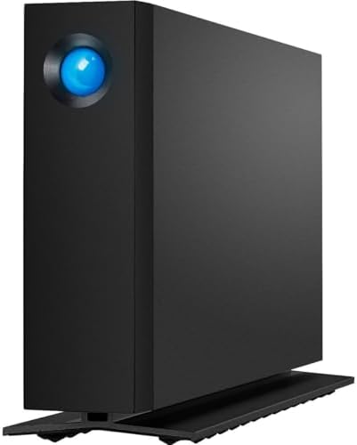 LaCie - STHA4000800 d2 Professional 4TB External Hard Drive Desktop HDD – USB-C USB 3.0 7200 RPM Enterprise Class Drives, 5 Year Warranty and Recovery Service (STHA4000800 Black