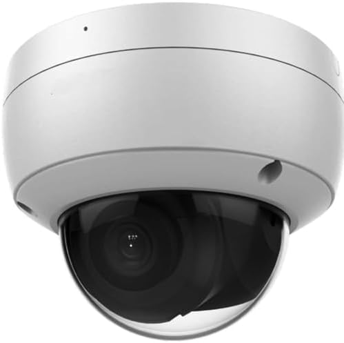DS-2CD2183G2-I 4K 8MP AcuSense Vandal Fixed Dome POE IP Camera Outdoor, 2.8mm Wide Angle, 3-Axis, WDR, IP67, IK10|B0FND643B6