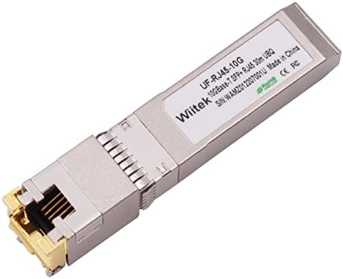 10G SFP+ to RJ45 Copper Modules, 1.25G/2.5G/5G/10GBase-T Ethernet to SFP+ Transceiver Compatible for HPE Blade System 813874-B21 HPE ProCurve & HPE Aruba(Cat 6a/7 or Better, 30-Meter)|B0B3F2JMS2