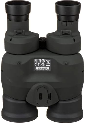 Canon 12x36 is III Image Stabilized Binoculars (9526B002 + Sling Backpack + AA Rechargeable Batteries + Cleaning Kit (Renewed