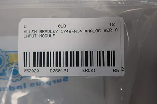 ALLEN BRADLEY 1746-NI4 SLC 500 Input Analog Module SER A