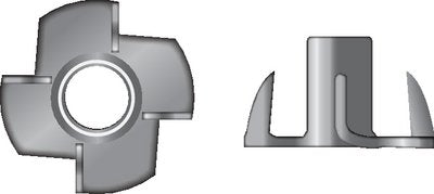 Seachoice SC3872 Tee Nut Stainless 5/16"-18