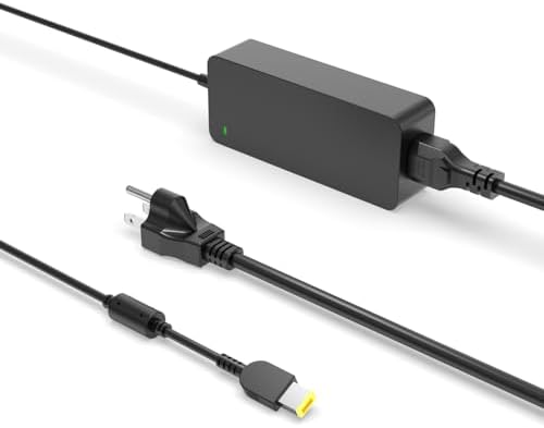 90W 65W Slim Tip Power Supply Fit for Lenovo ThinkCentre M70q M75q M90q M920 M720, Replacement for IdeaCentre AIO 3 5 300 300S 310 A340 A540, Charger with Indicator Light|B0B3RML8MJ