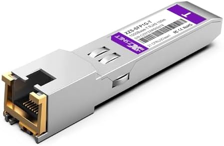 1000BASE-SX SFP Transceiver, 1.25G SFP to LC Multimode Fiber Module Compatible with Cisco GLC-SX-MMD, Ubiquiti UniFi UF-MM-1G, Mikrotik, Meraki, Netgear AGM731F, D-Link and More, 2 Pack|B0CJCH939W