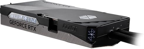MSI Gaming RTX 5090 32G SUPRIM Liquid SOC Graphics Card (32GB GDDR7, 512-bit, Extreme Performance: 2580 MHz, DisplayPort x3 2.1a, HDMI 2.1b, NVIDIA Blackwell Architecture)|B0DT7K9VV3