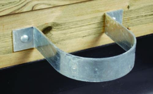 Tie Down Engineering 26394 Dock Hardware Galvanized Steel Piling Hoop, Commercial Grade