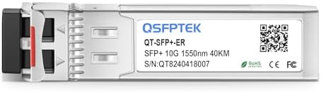 10G LR SFP+ Module, 10GBASE-LR Gigabit Ethernet Optic Transceiver, 10GbE Network MINI GBIC, SMF 1310nm 10km DDM LC Single-Mode for Cisco SFP-10G-LR, Mikrotik S-31DLC20D and Other Open Switch|B07QXP6YW5