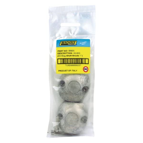 Seachoice 95638 Streamlined Shaft Anode w/Allen Screw, Magnesium, Model X9, Size 2"