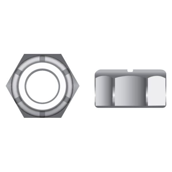 Seachoice BP1335SC Stainless Steel Nylon Insert Locknut, 1/4"-20